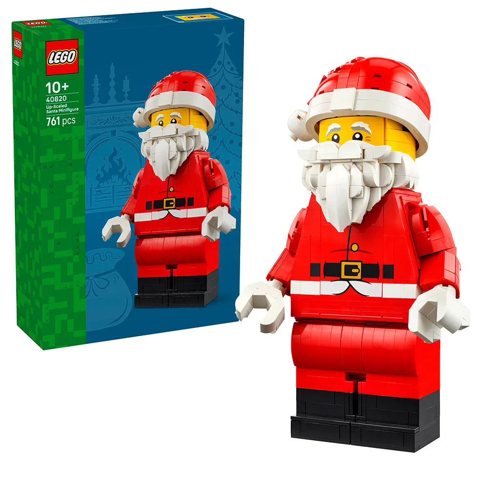 Lego Giant Santa Claus Minifigure Construction Game