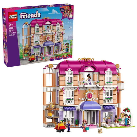 Lego Grand Hotel Of Heartlake City Construction Game 1406 pieces