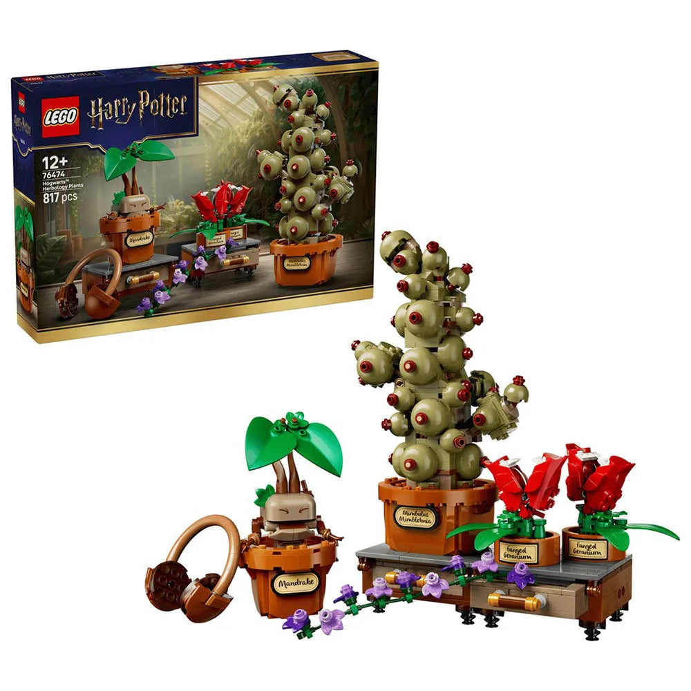 Lego Hogwarts ™: Herbology Plants Construction Game 817 pieces