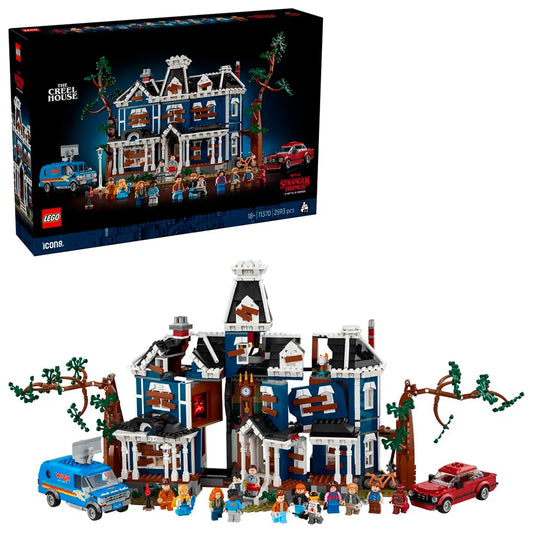 Lego Icons 11370 Stranger Things: The Creel House Construction Game