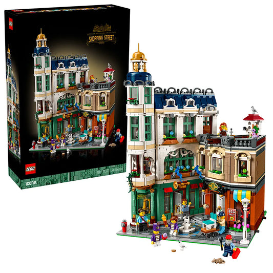 Lego Icons 11371 Shopping Street Construction Game