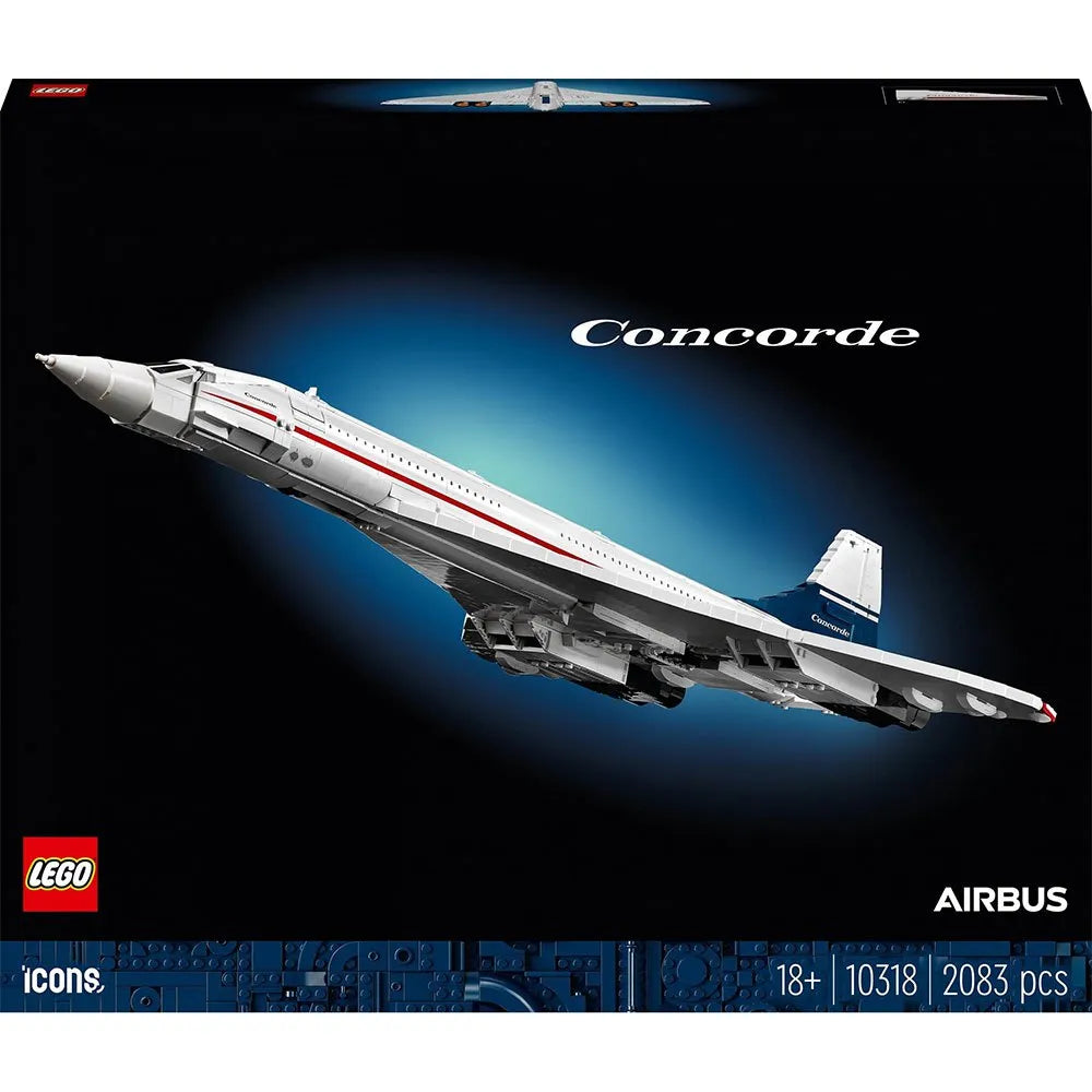 Lego Icons Concorde Construction Game