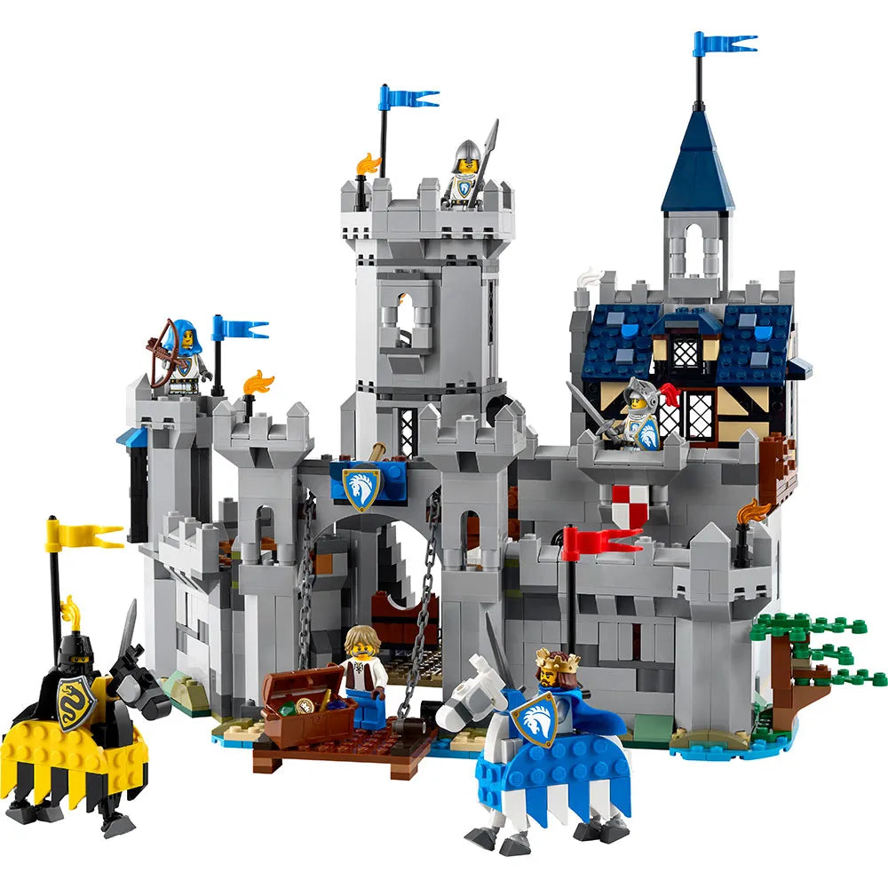 Lego Medieval Castle Of The Knights Of The Steed Construction Game