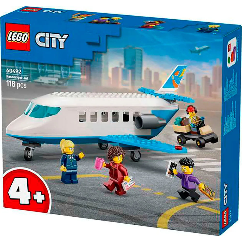 Lego Passenger Airplane Construction Game 118 pieces