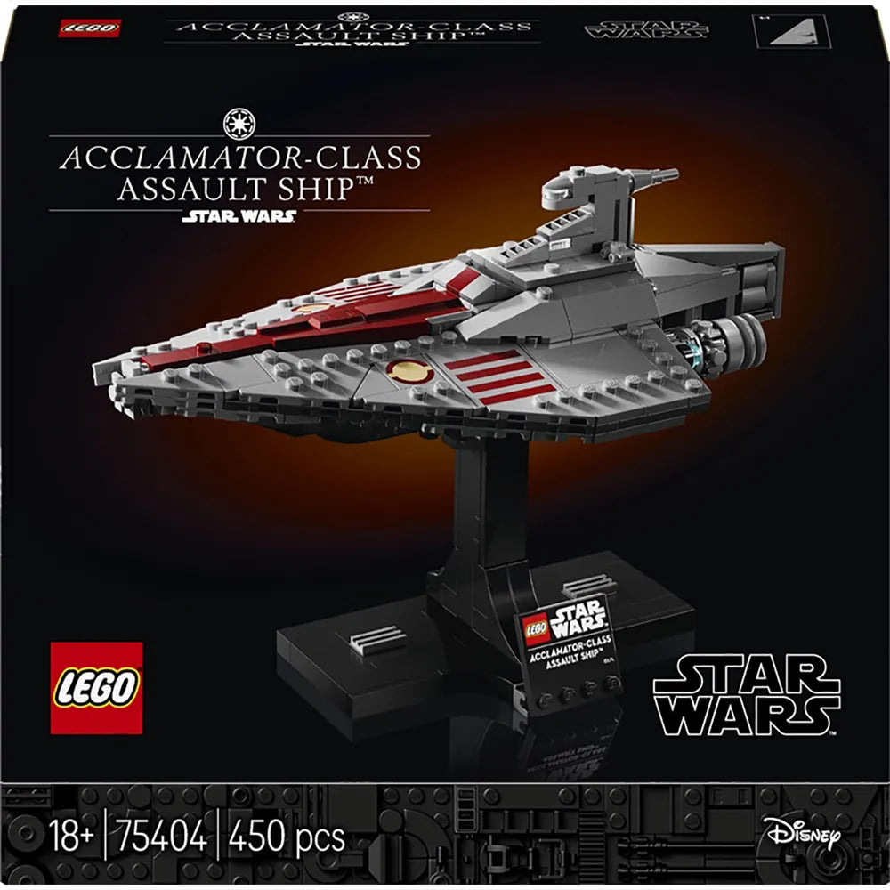 Lego Star Wars Acclamator Class Assault Ship Construction Game 450 pieces
