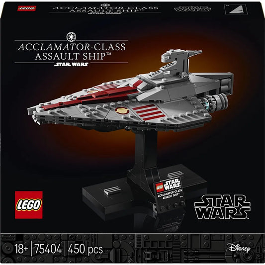 Lego Star Wars Acclamator Class Assault Ship Construction Game