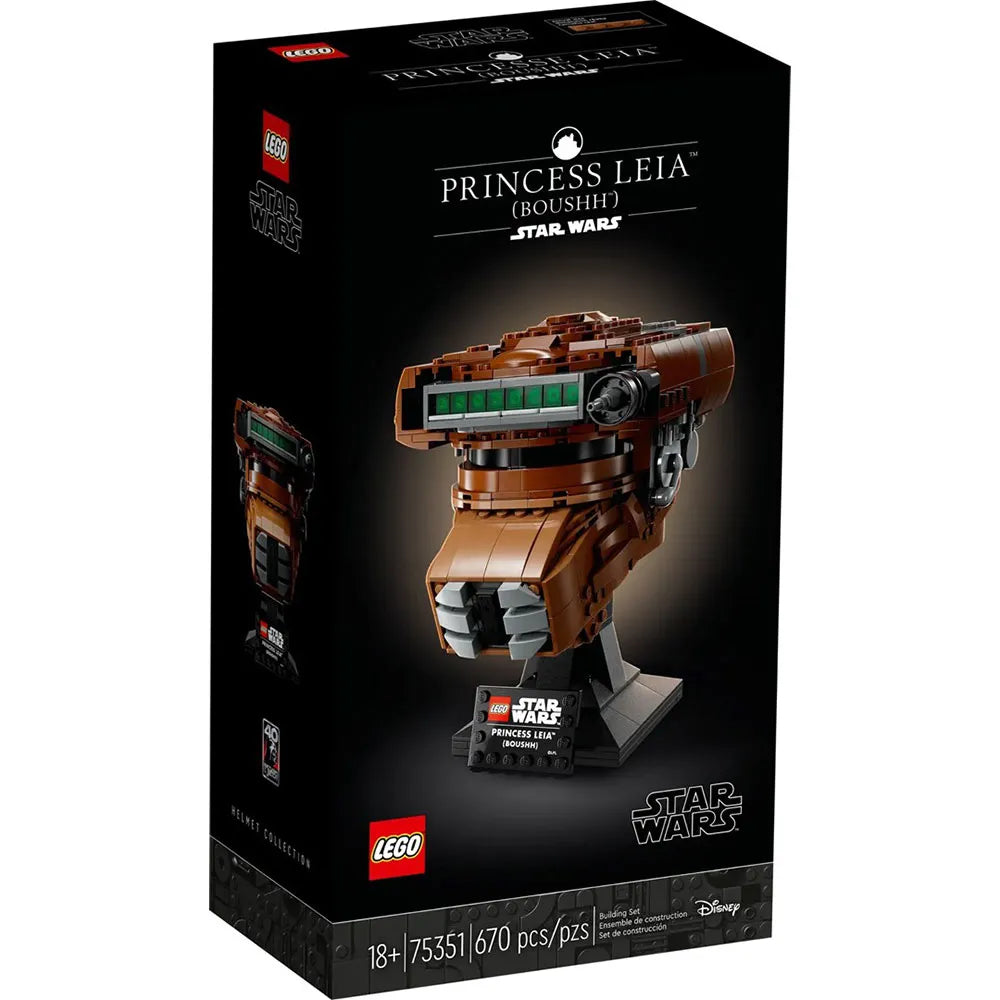 Lego Star Wars Princess Leia Boushh Helmet 75351 construction game