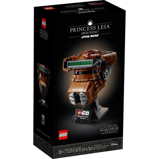 Lego Star Wars Princess Leia Boushh Helmet 75351 construction game