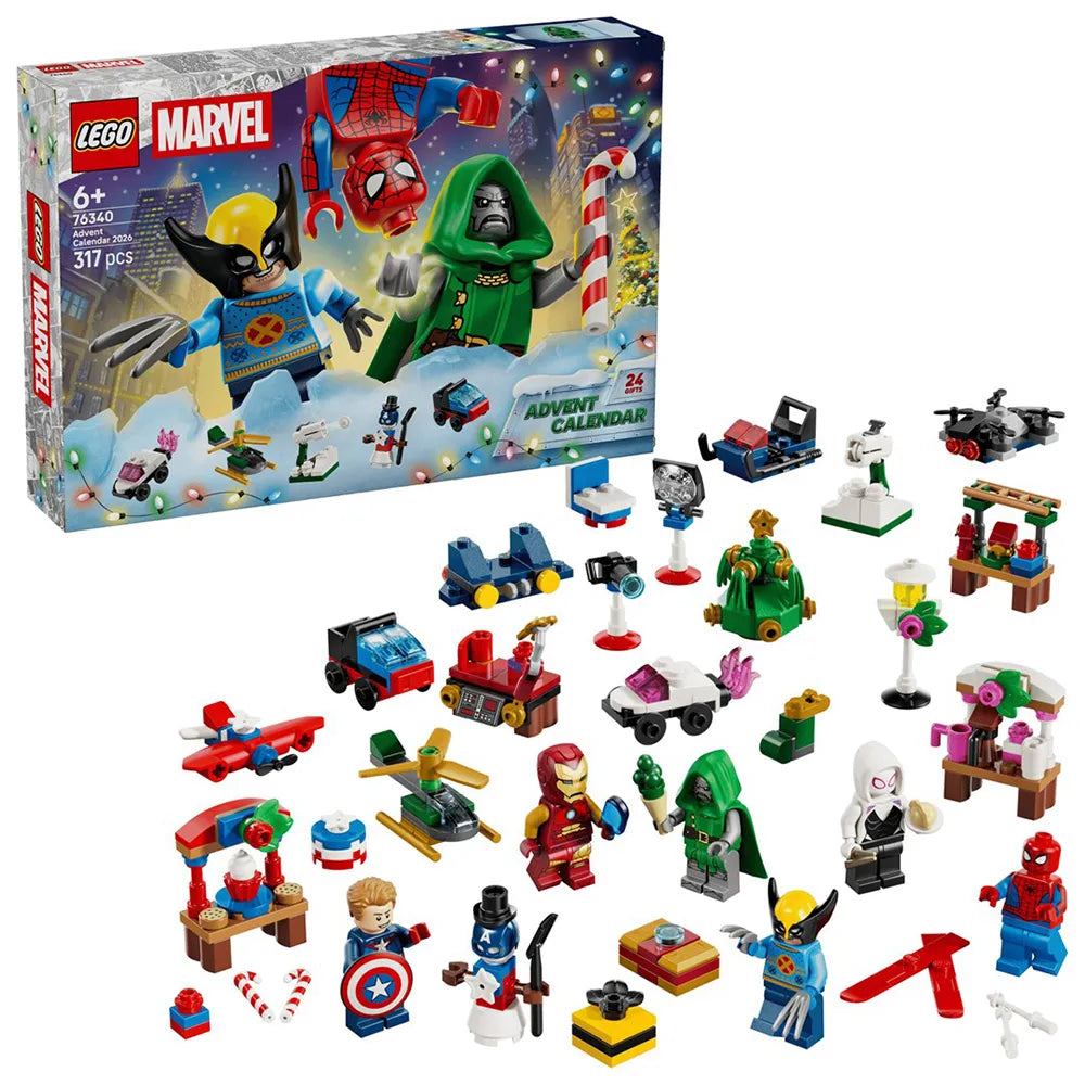 Lego Super Heroes advent calendar 317 pieces