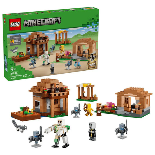Lego The Summoner´S Attack On The Village Construction Game 607 pieces