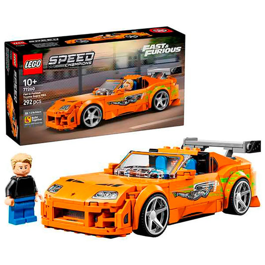 Lego Toyota Supra Mk4 Full Throttle Construction Game 292 pieces