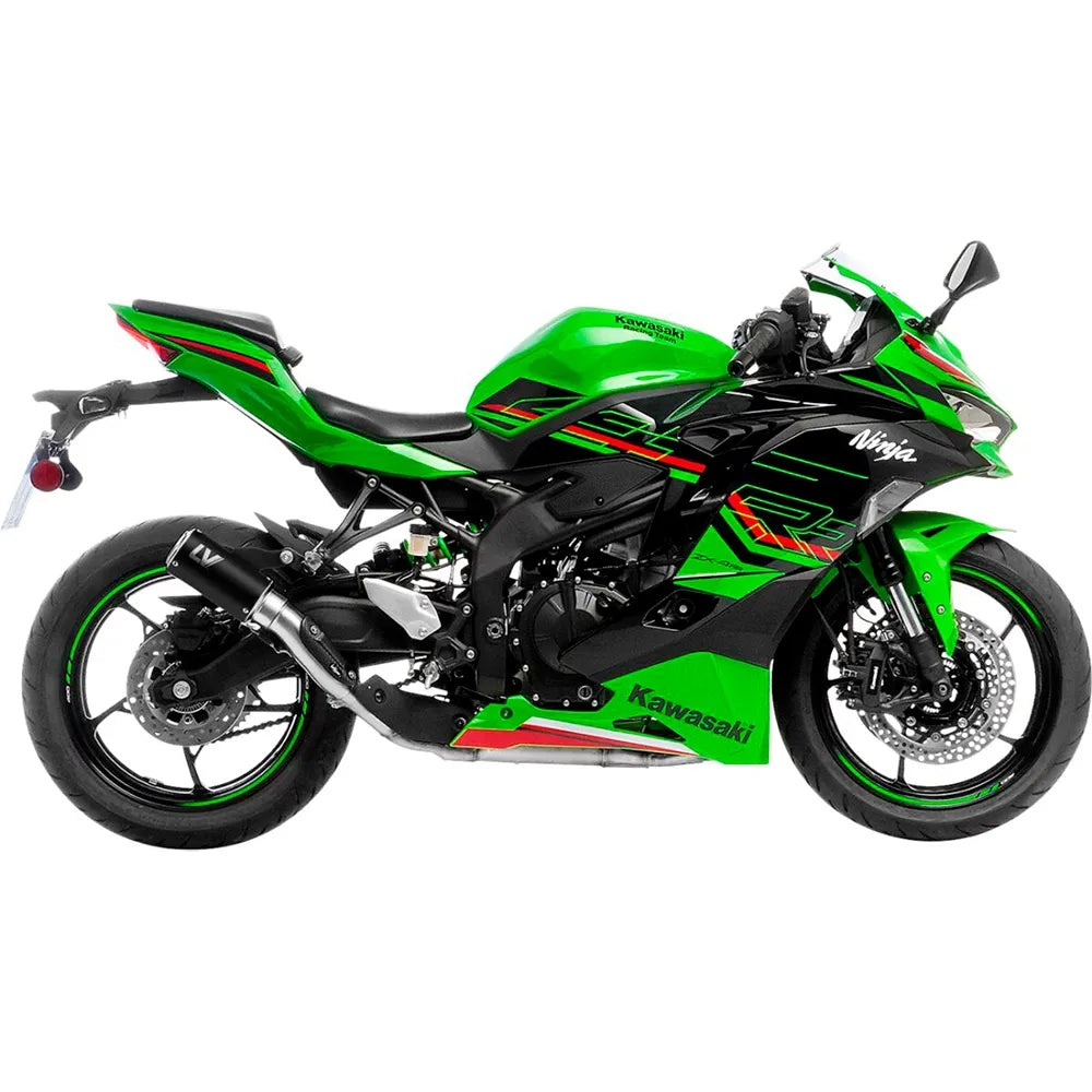 Leovince LV Corsa S Black Edition Kawasaki ZX-4 R 400 ABS 24-26/ZX-4 RR 400 ABS 24-26 Not Homologated Muffler