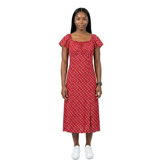 Levi´s ® Amara Column Flutter short sleeve midi dress