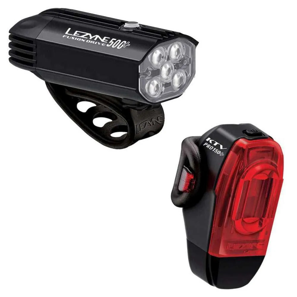 Lezyne Fusion Drive 500 Plus / HTV Drive Pro Plus light set