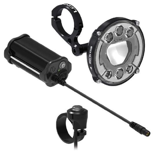 Lezyne Mega HB Stvzo P2600/Power Pack XL Loaded Kit front light