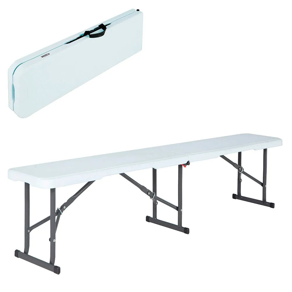 Lifetime Camping Folding Bench 183x29x42 cm
