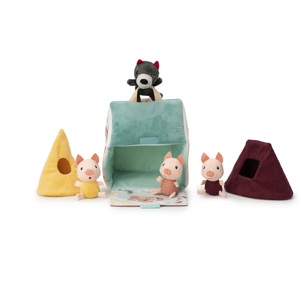 Lilliputiens Houses Of The Wolf And The 3 Little Pigs