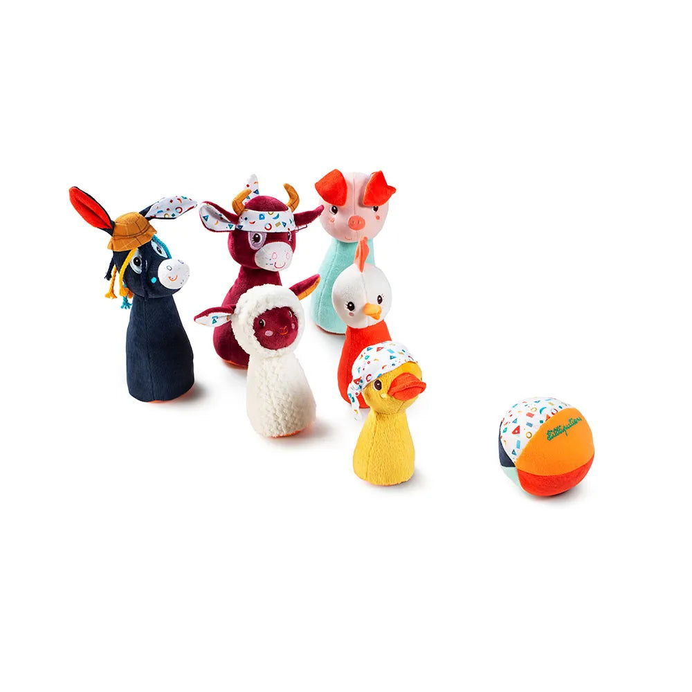 Lilliputiens My First Bowling Pins Farm