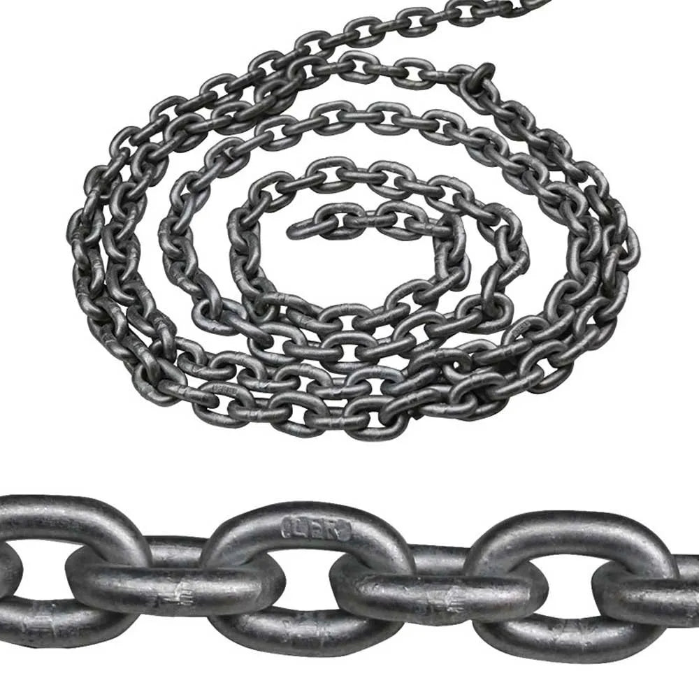 Lofrans Hot Dip Galvanized Chain ISO 4565/DIN 766/G40 Calibrated 6 mm 30 m