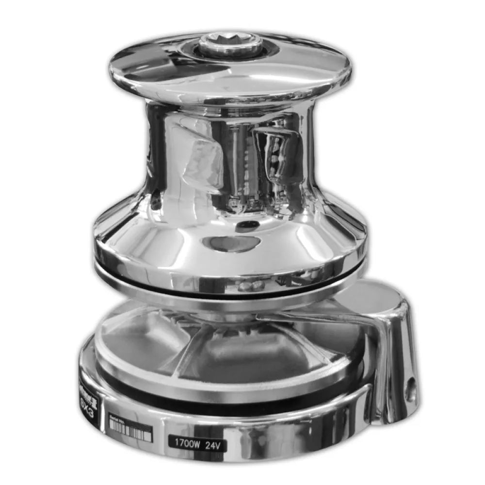 Lofrans SX3 G+D 10 mm DIN766 stainless steel vertical windlass 24V 1700W