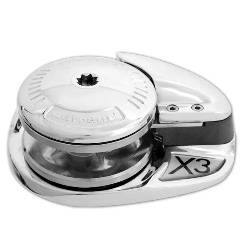 Lofrans X3 10 mm DIN766 chromed bronze vertical windlass 24V 1700W