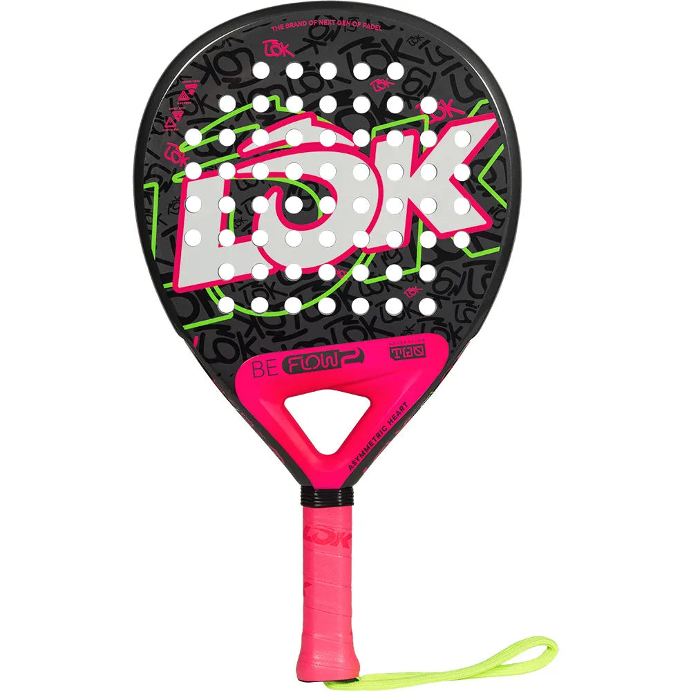 Lok Be flow pink gen2 2025 padel racket