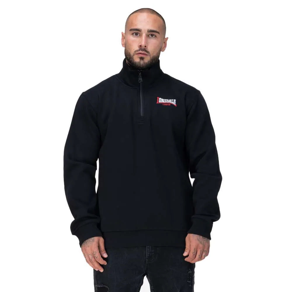 Lonsdale Gryffidam half zip sweatshirt
