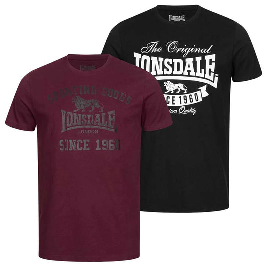 Lonsdale Torbay short sleeve T-shirt 2 units
