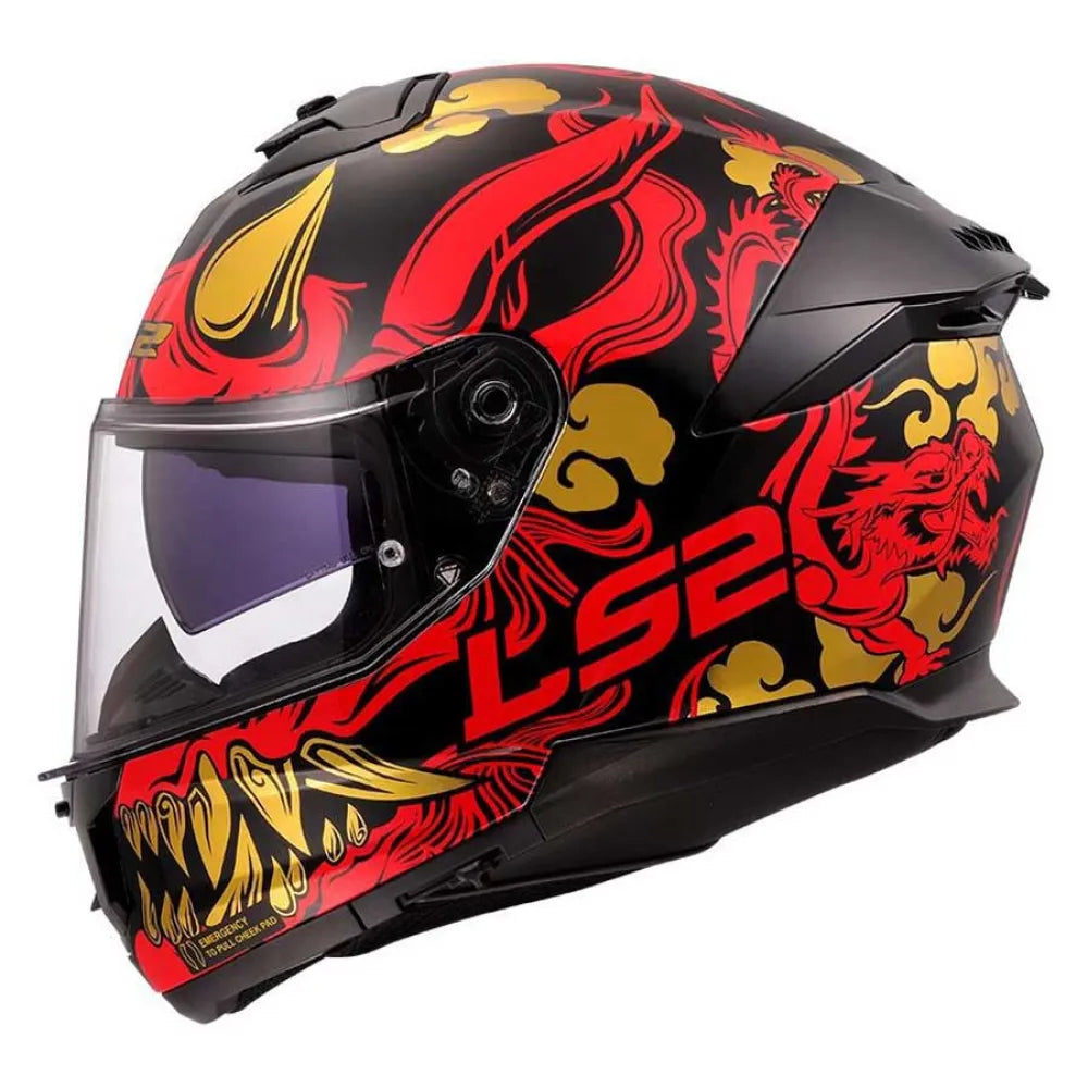 LS2 FF808 Stream II Drako full face helmet
