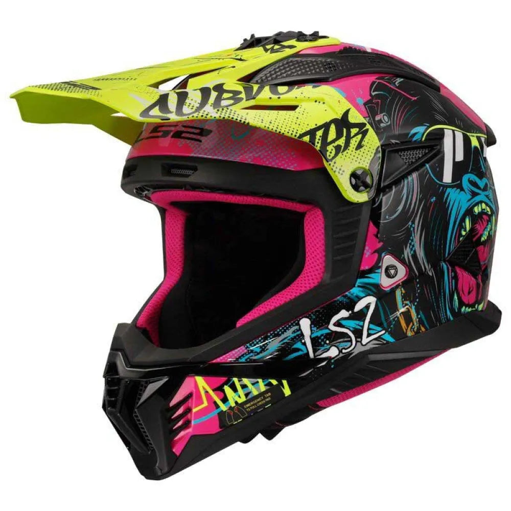 LS2 MX708 Fast II Gorilla off-road helmet