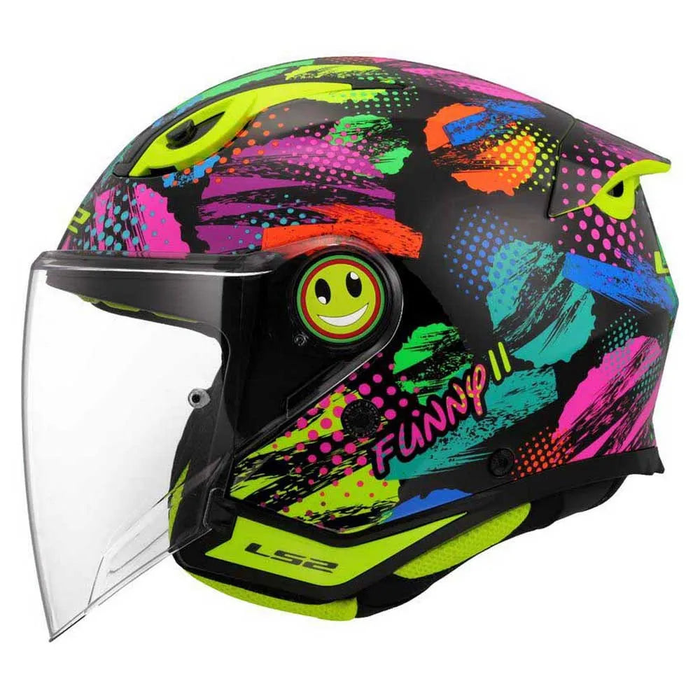 LS2 OF622 Funny II Joy Junior Open Face Helmet
