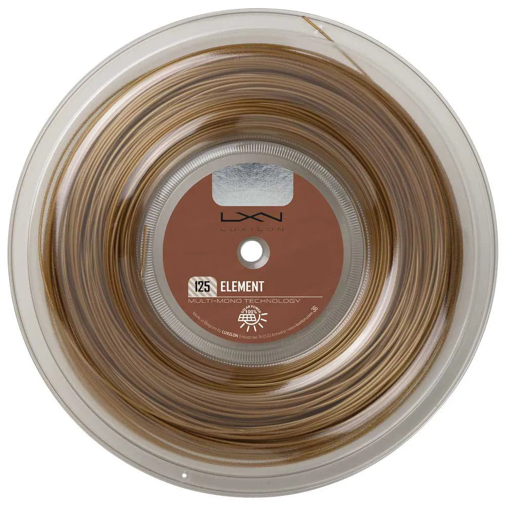 Luxilon Element 125 200 m tennis reel string