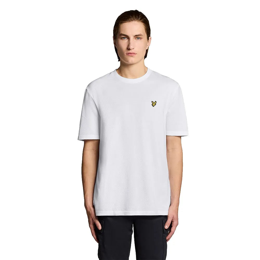 Lyle & scott Popcorn Jacquard short sleeve T-shirt