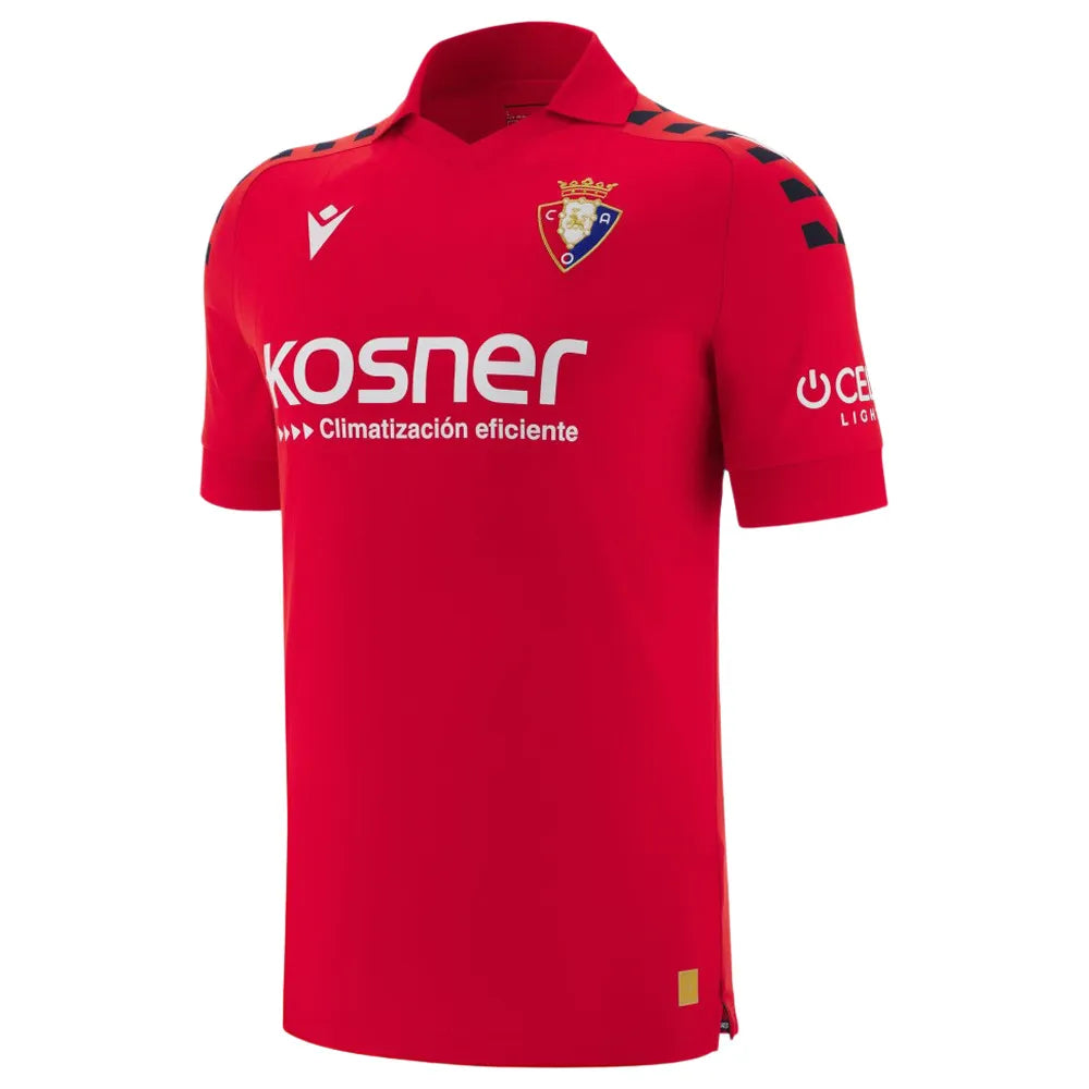 Macron CA Osasuna 25/26 home short sleeve T-shirt