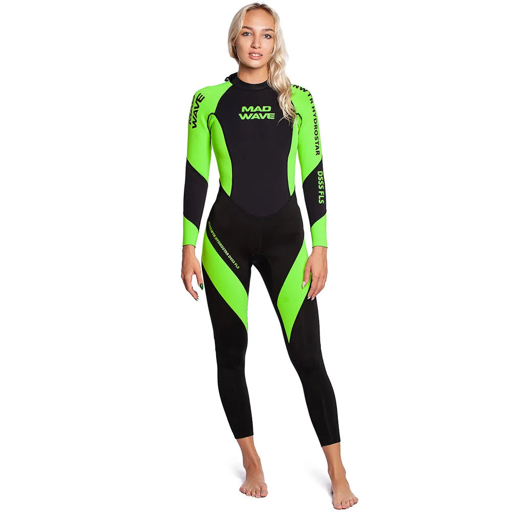 Mad wave OPNWTR Hydrostar DSSS FLS woman long sleeve neoprene wetsuit