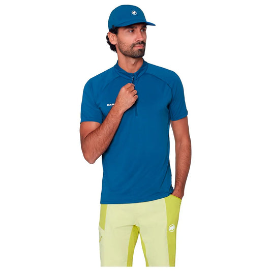 Mammut Ducan FL half zip short sleeve T-shirt