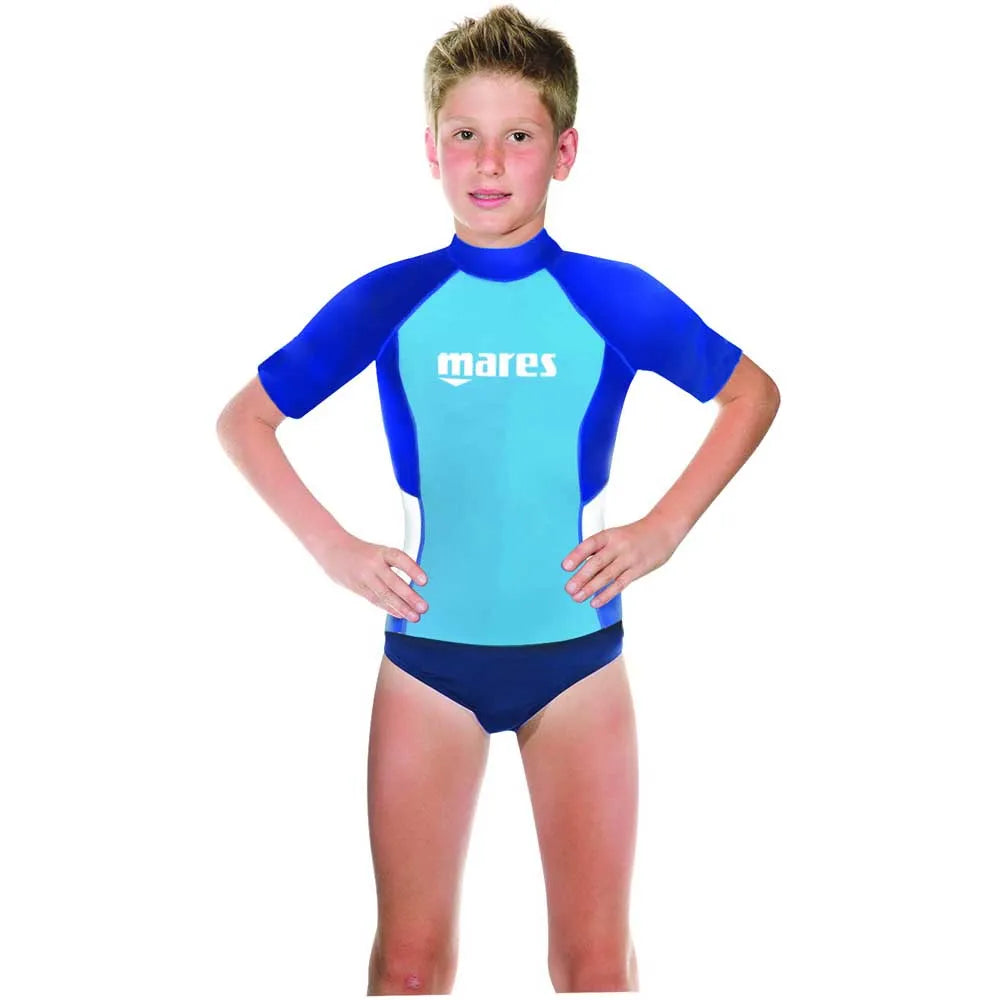 Mares Logo short sleeve rash guard