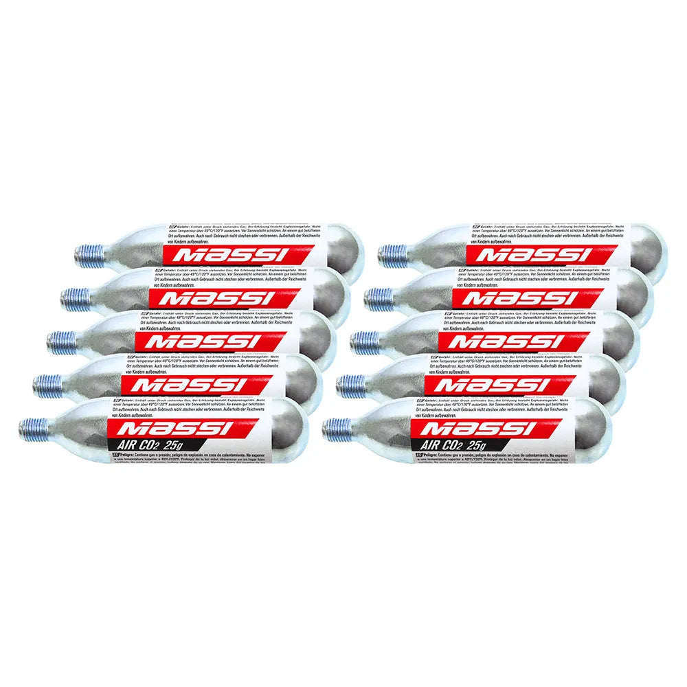 MASSI CO2 cartridge 25g 10 units
