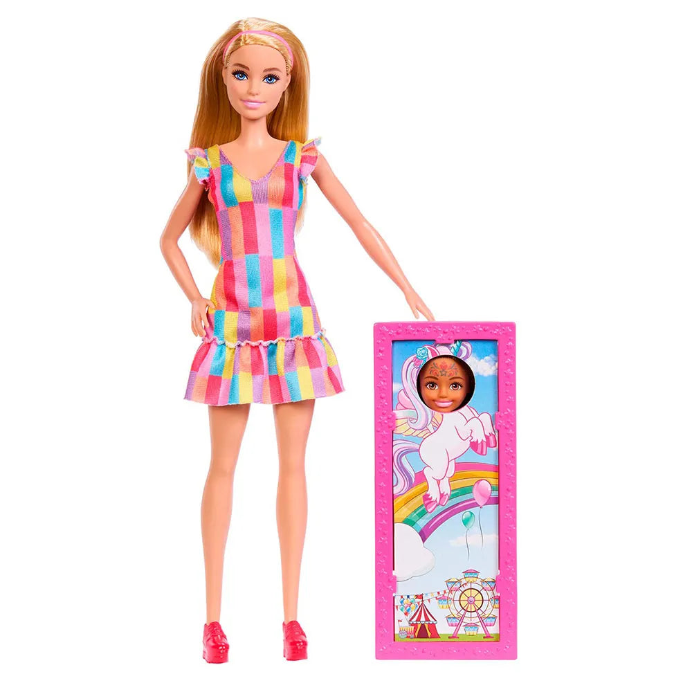 Mattel Barbie And Chelsea Makeup Stand doll