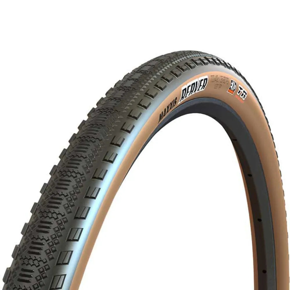 Maxxis Reaver EXO TR Tanwall 120 TPI Tubeless 700C x 40 gravel tyre