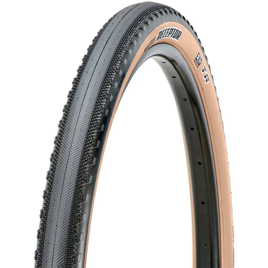 Maxxis Receptor EXO/TR/TanWall 120 TPI Tubeless 700C x 40 gravel tyre