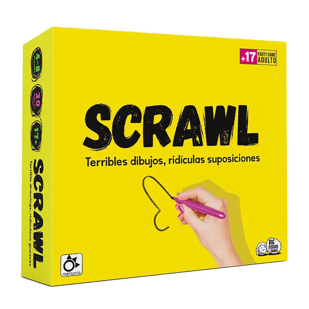 Mercurio Scrawl board game