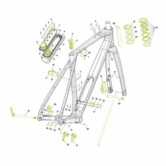 Merida UDH Shimano Direct Mount derailleur hanger