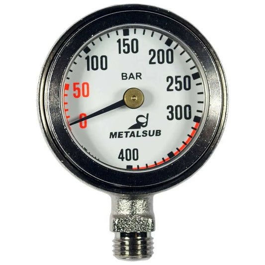 Metalsub Tech Tempered Glass Surface Pressure Gauge