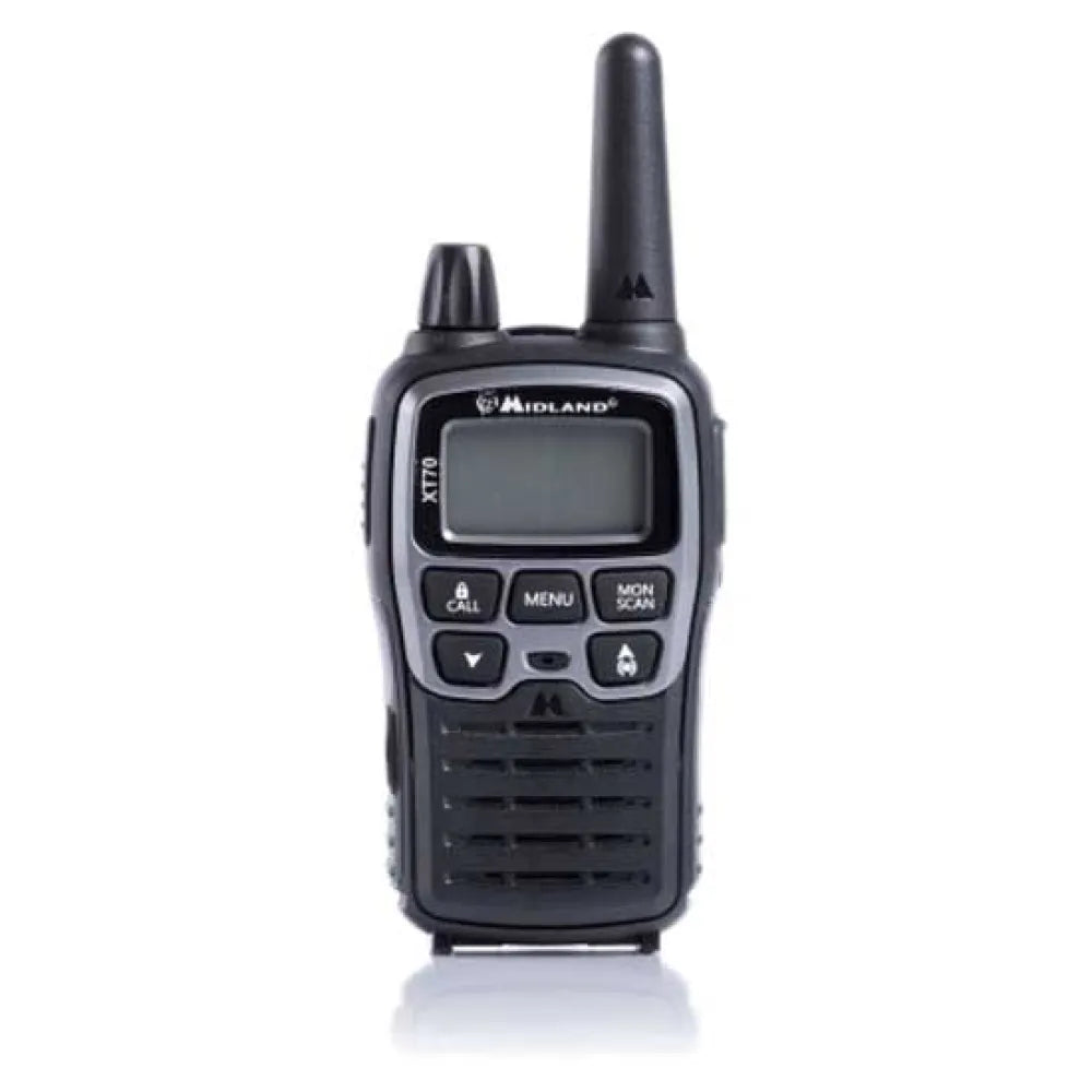 Midland XT70 walkie talkies