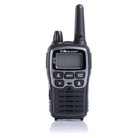 Midland XT70 walkie talkies