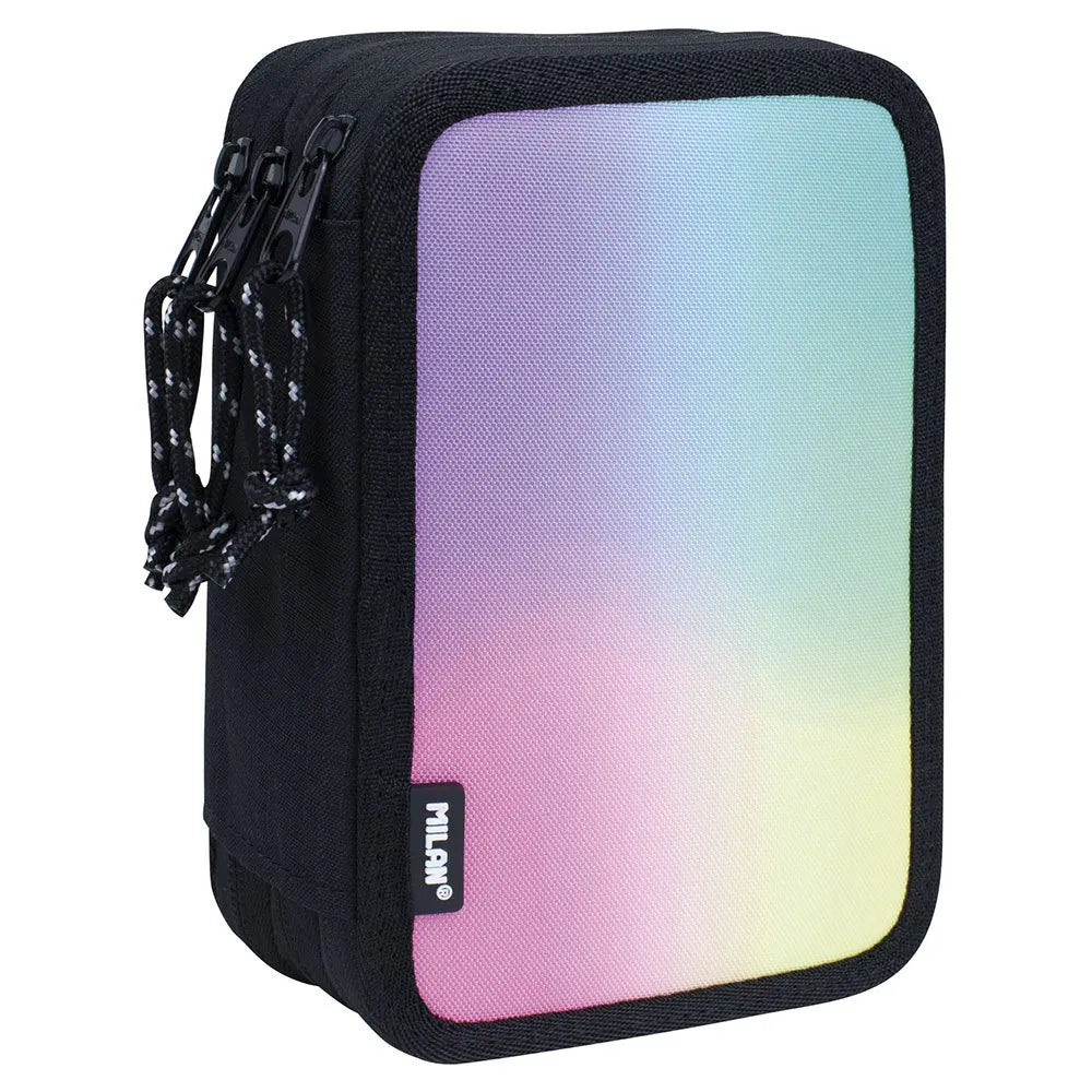 MILAN Filled Triple Decker Sunset pencil case