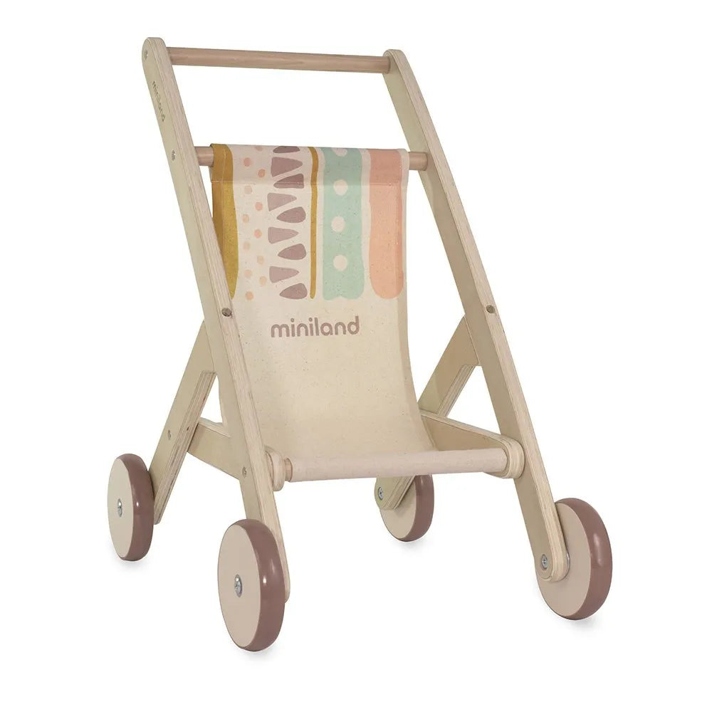 Miniland Wood Stroller doll