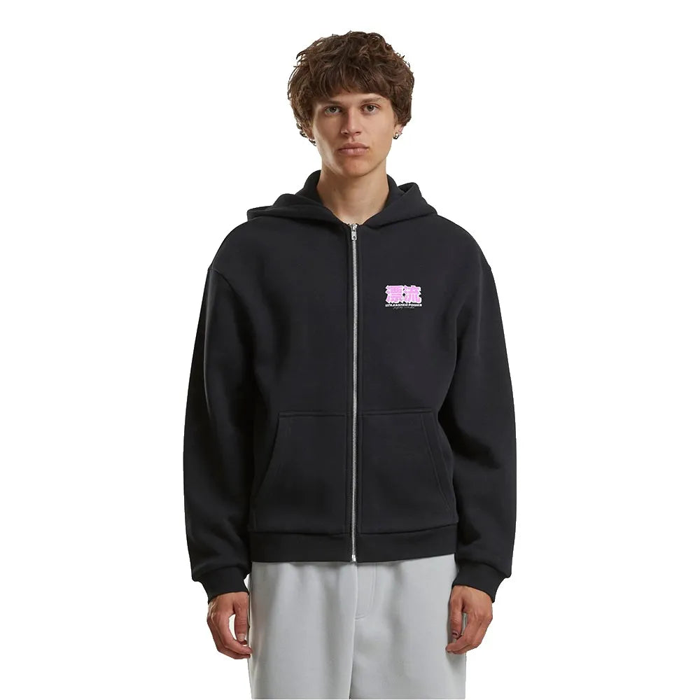 Mister tee Unleashed Power full zip sweatshirt