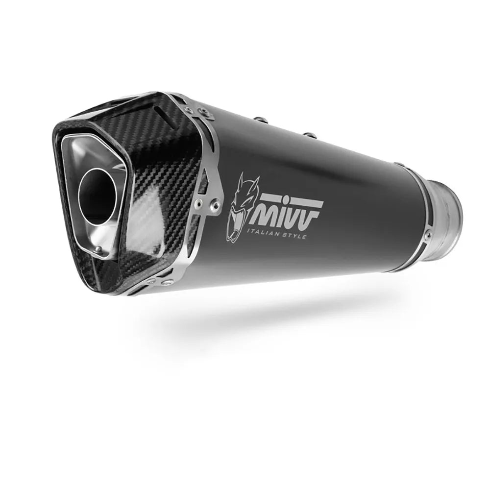 Mivv 1X1 Delta Race Black Aprilia RS 125/Tuono 125 2025-26 Homologated Full Line System